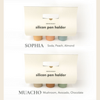 Silicon Pen Holder Set