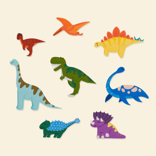 New Dinosaur Felt Collection