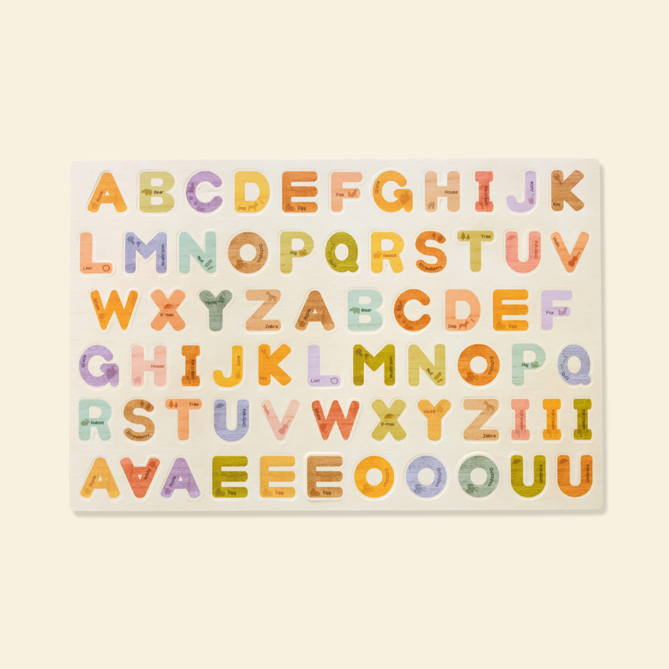Neutral Forest Magnetic Alphabet (EN)